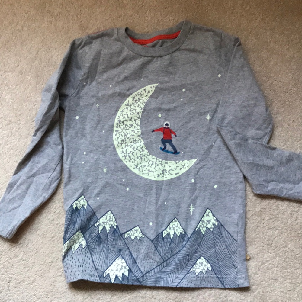 Mini Boden glow in the dark long sleeve